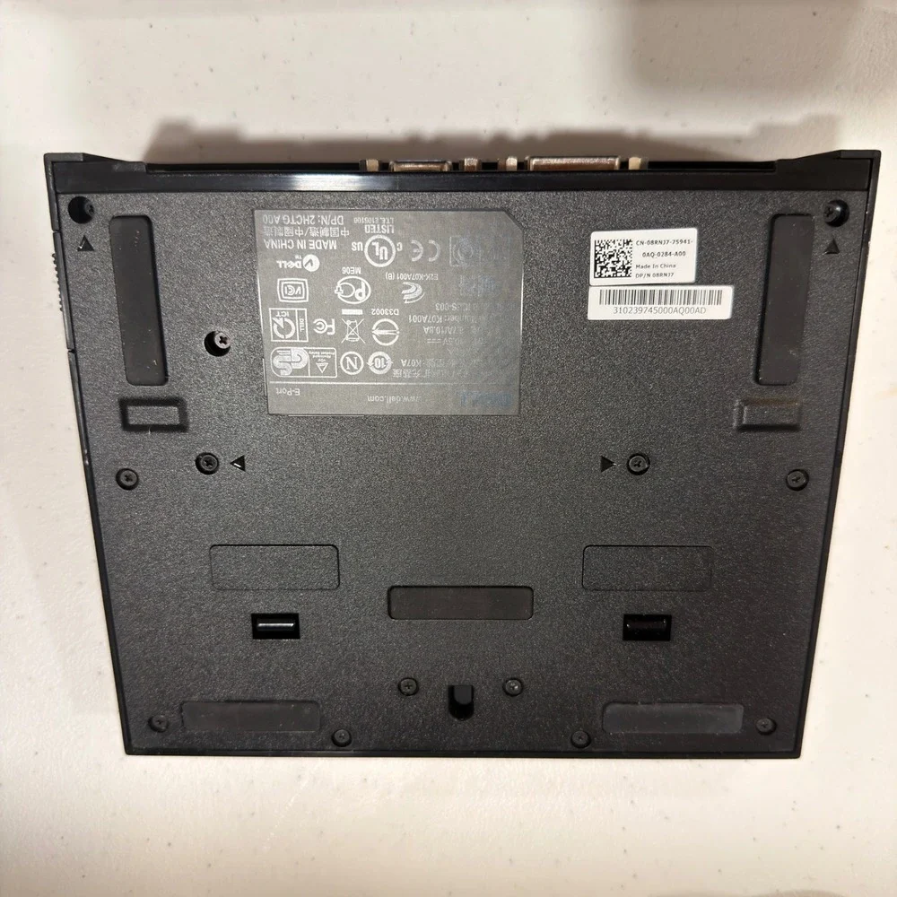 Dell E-Port Replicator Docking Station K07A Black Latitude Precision Dock